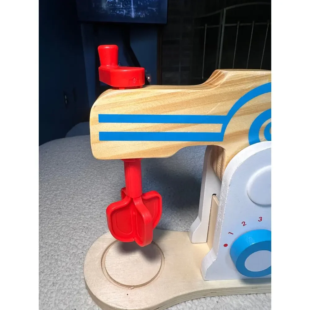 Melissa & Doug Wooden Stand Mixer Toy Kids Pretend Play Kitchen